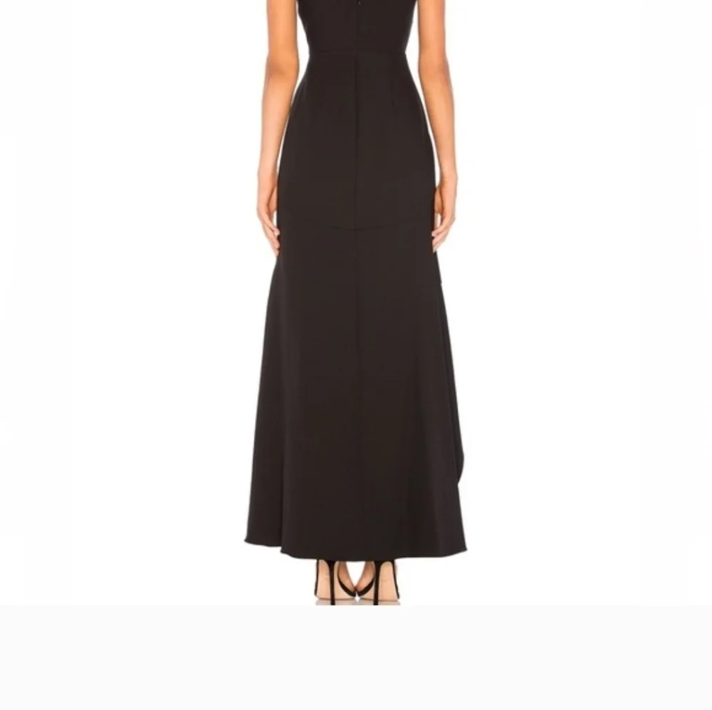 BCBGMaxAzria Black High Low prom Formal Dress NWT 4 - Picture 2 of 12